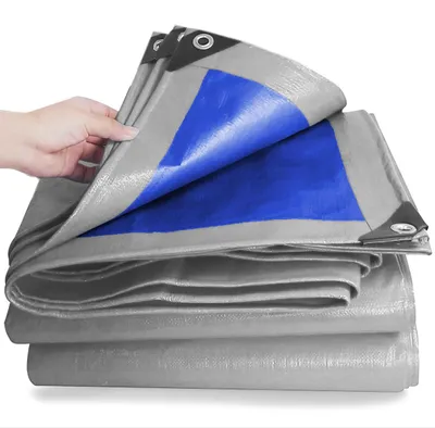 Produktbild von Abdeckplane, wasserdicht - 5 x 8 Meter - 245 g/m² Polyethylen