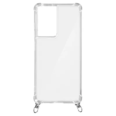 Obrázok produktu pre Kryt pre Samsung S21 Ultra, možno personalizovať retiazkou alebo šperkom pre mobilný telefón