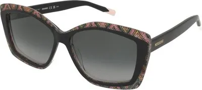 Produktbild von Missoni MIS 0187/G/S Black pattern green 58/14/145 Damen Sonnenbrillen