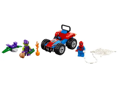 Produktbild von LEGO® Marvel Super Heroes™ Spider-Man Verfolgungsjagd, 76133