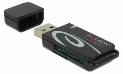 Immagine prodotto di DELOCK Mini USB 2.0 Card Reader mit SD und Micro SD Slot