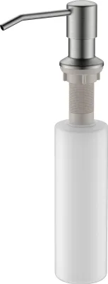 Produktbild von Avapax | Seifenspender - 350 Ml - Gebürsteter Stahl - Zylindrische Form - Kollektion Lapur