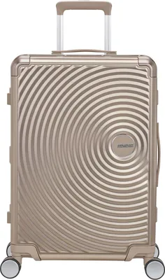 Zdjęcie produktu dla American Tourister SOUNDBOX ALU Spinner 68 cm z zamkiem szyfrowym TSA brązowy