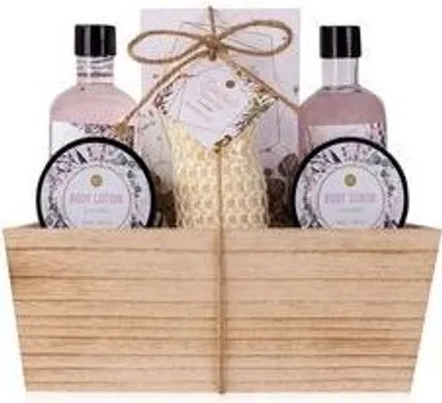 Produktbild von Geschenkset Duschset Pflegeset Wellness Damen Lavendel Floral Dreams