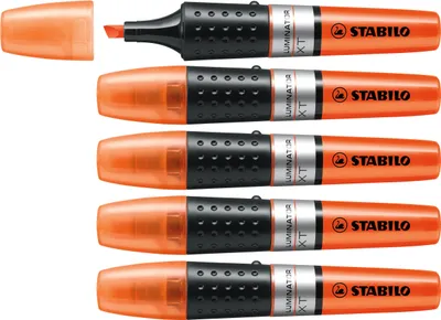 Produktbild von Textmarker - STABILO LUMINATOR - 5er Pack - orange