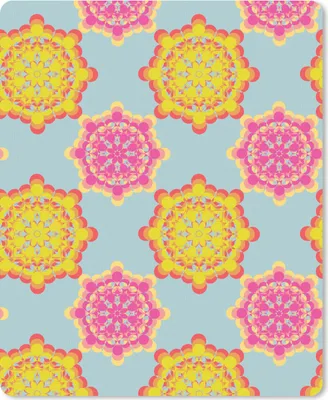 Produktbild von MuchoWow® Mauspad Mousepad Flower Power - Design - Hippie 30x40 cm - Mousepads - Maus Mat - Pad - Mausunterlage - Mausmatten