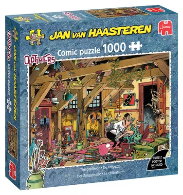 Produktbild von Jan van Haasteren Oldtimers - Der Junggeselle - 1000 Teile, 1000 Stück(e), Landschaft, 15 Jahr(e)