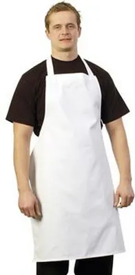 Obrázok produktu pre Zástera BonChef s podbradníkom AB246 (jedna veľkosť) (biela)