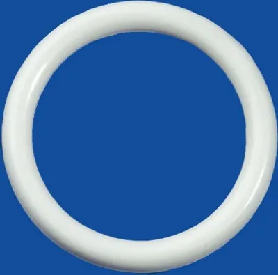 Image de rewagi 10 pièces anneaux de rideaux pour tringles à disques Ø 8 x13 mm couleur : blanc