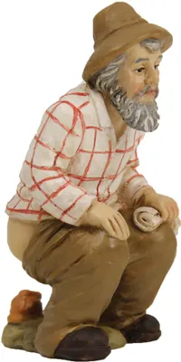 Produktbild von FADEDA Cagones / Höhe:ca. 7cm da sitzt, geeignet für 9cm Höhe Figurenset / handbemalt / detailgetreue Krippen Figuren - Weihnachten Tisch Dekoration Krippe Zubehör