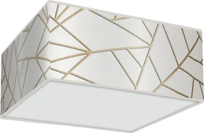 Produktbild von Ziggy White Weiß/Gold 2Xe27 Deckenleuchte Deckenlampe