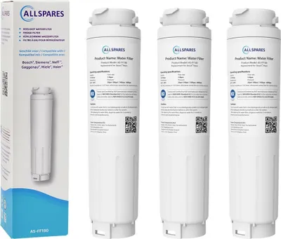 Produktbild von 3x AllSpares Wasserfilter fur Bosch UltraClarity