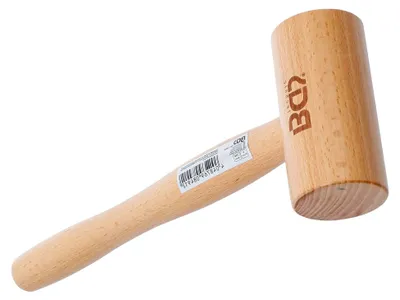 Produktbild von Holzhammer | Durchmesser 55 mm | 180 g | Schreinerhammer