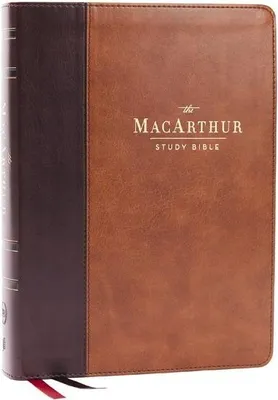 Produktbild von Lsb MacArthur Study Bible 2nd Edition: Unleashing God's Truth One Verse at a Time (Brown Leathersoft, Comfort Print, Thumb Indexed)