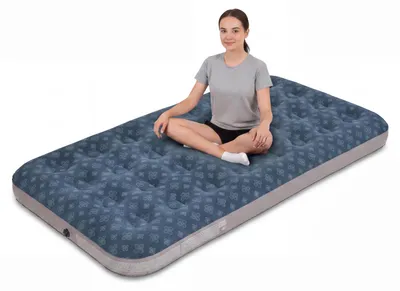 Produktbild von Avenli Luftmatratze Camping CloudCoil grün-gelb 191x99x22cm
