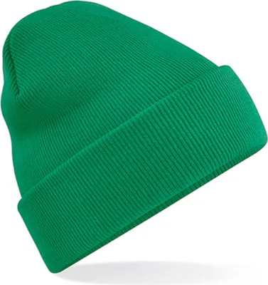 Produktbild von Beechfield 'Original Cuffed Beanie' Kelly Green