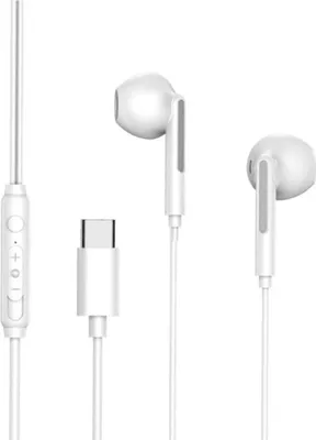 Obrázek produktu pro USB C Kopfhörer Stereo Headset Ohrhörer Earphone weiß
