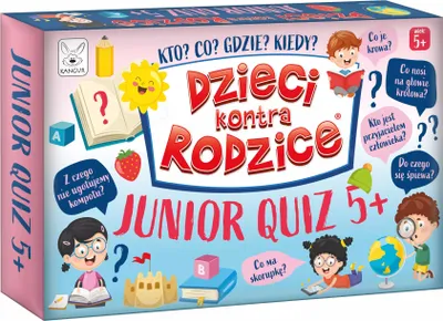 Obrázek produktu pro Dětský Vzdělávací Zábavní Kvíz pro Děti od 5 let