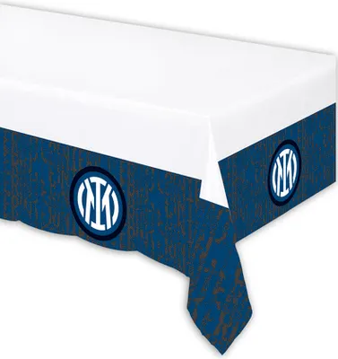 Produktbild von Inter Mailand Tischdecke Partydeko blau-weiss-schwarz 120x180 cm - Einheitsgröße