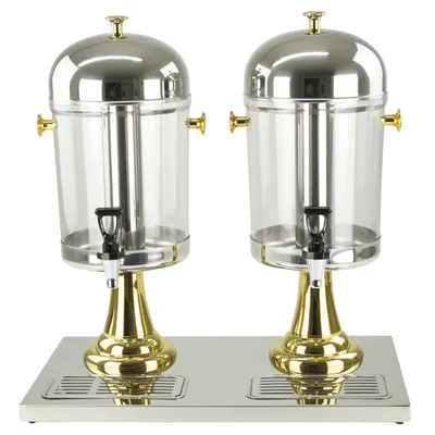 Immagine prodotto di Gastro distributore di succo di frutta distributore di bevande distributore di bevande distributore di bevande 1-3x8 litri oro o argento