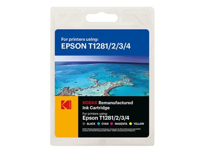 Produktbild von Kodak 185E012821 kompatibel für Epson SX125 C13T12854012 T1281/2/3/4