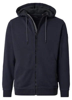 Produktbild von CASA MODA Sweatjacke mit Kapuze 108 blau XXL