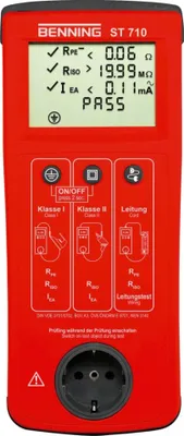 Produktbild von Gerätetester ST 710 Benning | 4014650503084