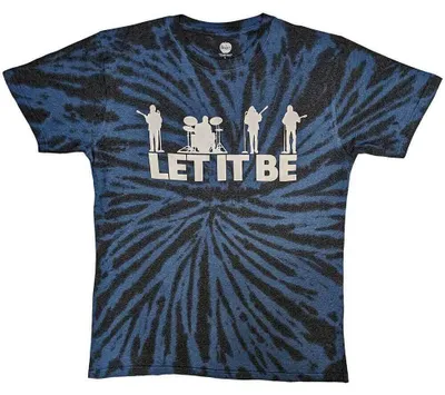 Produktbild von The Beatles Let It Be Silhouette (Wash Collection) Black L T-Shirt
