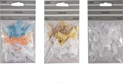 Immagine prodotto di Fiocchi decorativi, 20 pezzi, assortiti | K12