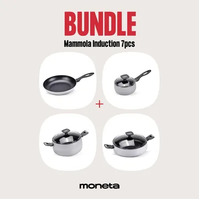 Immagine prodotto di Moneta Bundle Mammola Induction 7pz