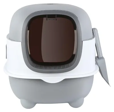 Imagen del producto de Kit de entrenamiento para gatos para usar como arenero: herramienta de entrenamiento gradual para gatos, diseño higiénico, 39x56x40 cm