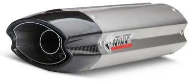 Zdjęcie produktu dla Mivv SPORT tłumik SUONO SLIP-ON nakładki ze stali nierdzewnej do HONDA CBR 600 RR BJ 2007 > 2012