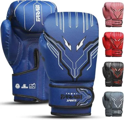 Productafbeelding van Bokshandschoenen voor Kinderen 6 oz – Ideaal voor MMA, Muay Thai en Training van 5-10 Jaar