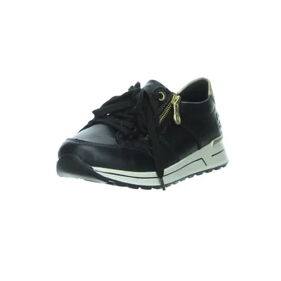 Image de Chaussures basses de sport Rieker à semelle moulée mode en noir, taille 36