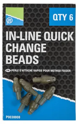 Produktbild von Preston In-Line Quick Change Beads - Schnellwechsel Perlen zum Feedern