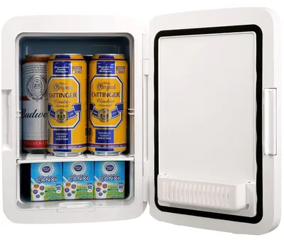 Produktbild von Kühlschrank – Mini-Kühlschrank für Getränke – Mini-Kühlschrank – Mini-Kühlschrank für Lebensmittel und Getränke – Mini-Kühlschrank