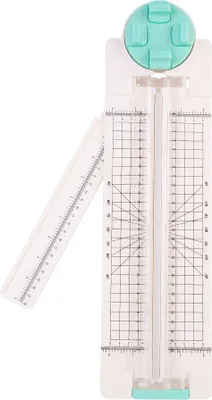 Produktbild von INF 4-in-1 A4 Großformat Papierschneider PP Material für Büro & Hobby Grün