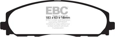 Obrázek produktu pro DP41888R ŽLUTÁ sada brzdových destiček EBC
