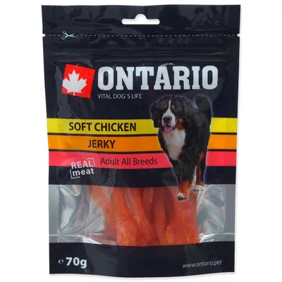 Productafbeelding van Pochoutka Ontario Kip, zachte reepjes, 70g