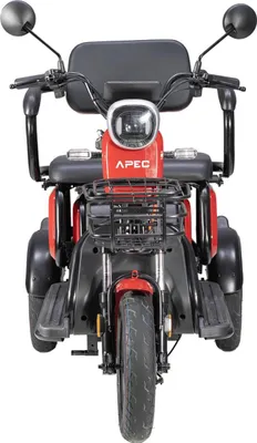 Produktbild von Volta APM 2 Elektro Seniorenmobil Dreirad E-Roller 25km/h 60V 20Ah 36km COC, Fahrzeugfarbe:Rot