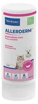Immagine prodotto di VIRBAC Allerderm per pelli sensibili - shampoo per cani e gatti - 250 ml