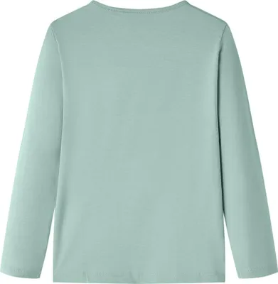 Produktbild von vidaXL Kinder-Langarmshirt Minzgrün 128