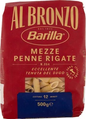 Produktbild von Mezze Penne Rigate Nudeln n. 354 500g - Barilla