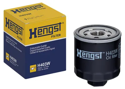 Obrázek produktu pro Šroubovací olejový filtr 93 mm HENGST FILTER, vhodný mimo jiné pro FORD TRANSIT