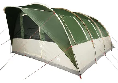 Immagine prodotto di vidaXL Tenda familiare a tunnel 7 persone Verde Impermeabile