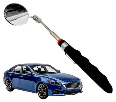 Produktbild von Teleskop-Autospiegel mit Licht und drehbarem Kopf für Inspektionen