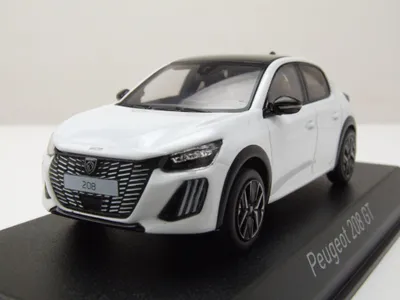 Produktbild von NOREV 1:43 Peugeot 208 GT 2024 - bianca white 472841