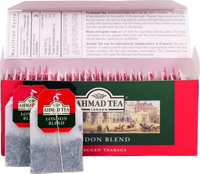 Image de Ahmad Tea - London Blend, thé noir, 25 sachets