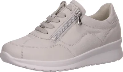 Produktbild von Waldläufer Schnürhalbschuhe in weiss/weiss kombi, Gr. 4.5