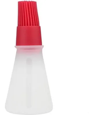 Immagine prodotto di Pennello ecologico per salsa barbecue, resistente al calore, rosso, in silicone